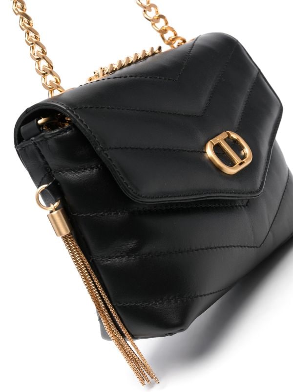 TWINSET chevron-quilted Shoulder Bag - Farfetch