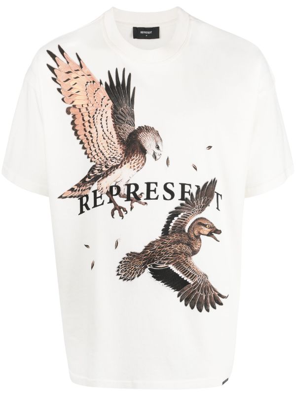 Represent graphic-print Cotton T-shirt - Farfetch