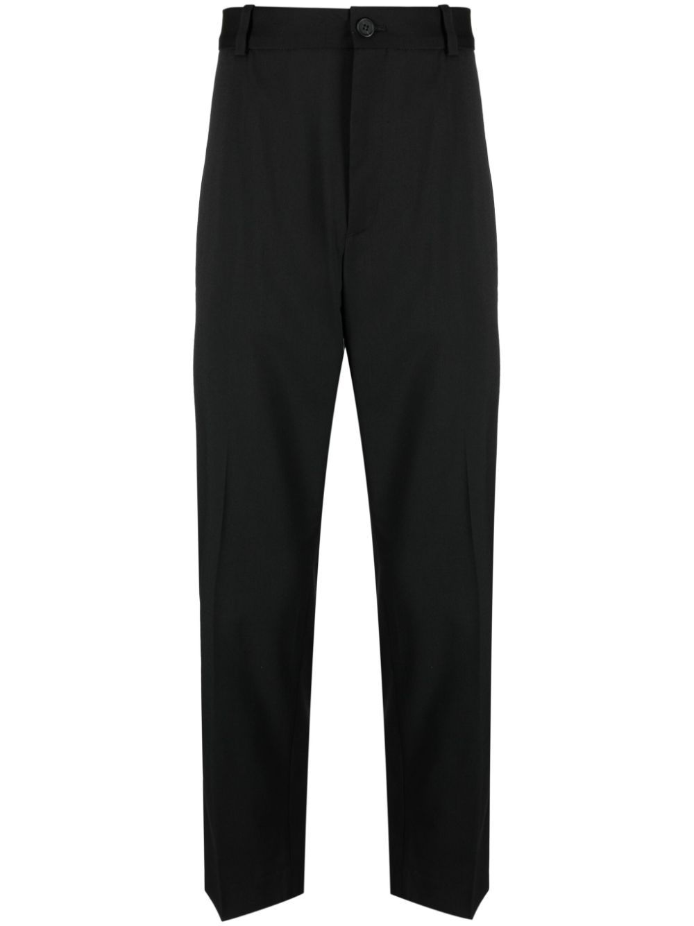 Han Kjøbenhavn mid-rise tailored-cut trousers – Black