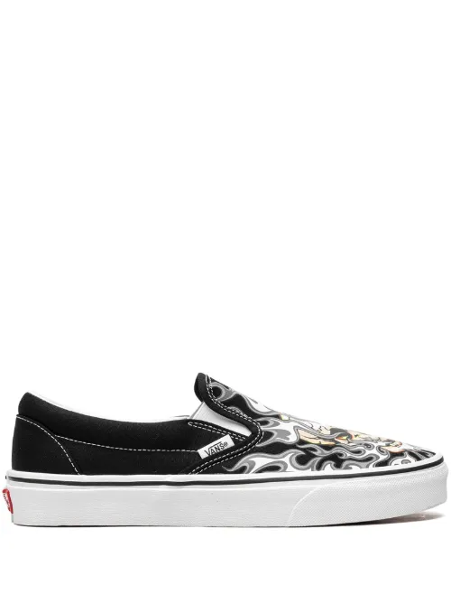Basket ""Flame Skull"" sans lacets" - Vans - Modalova