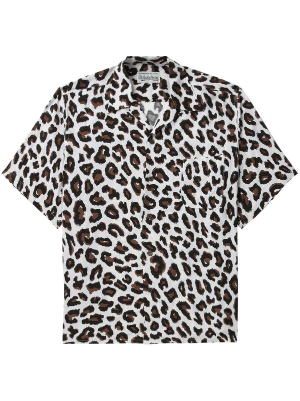 WACKO MARIA animal-print short-sleeve Shirt - Farfetch