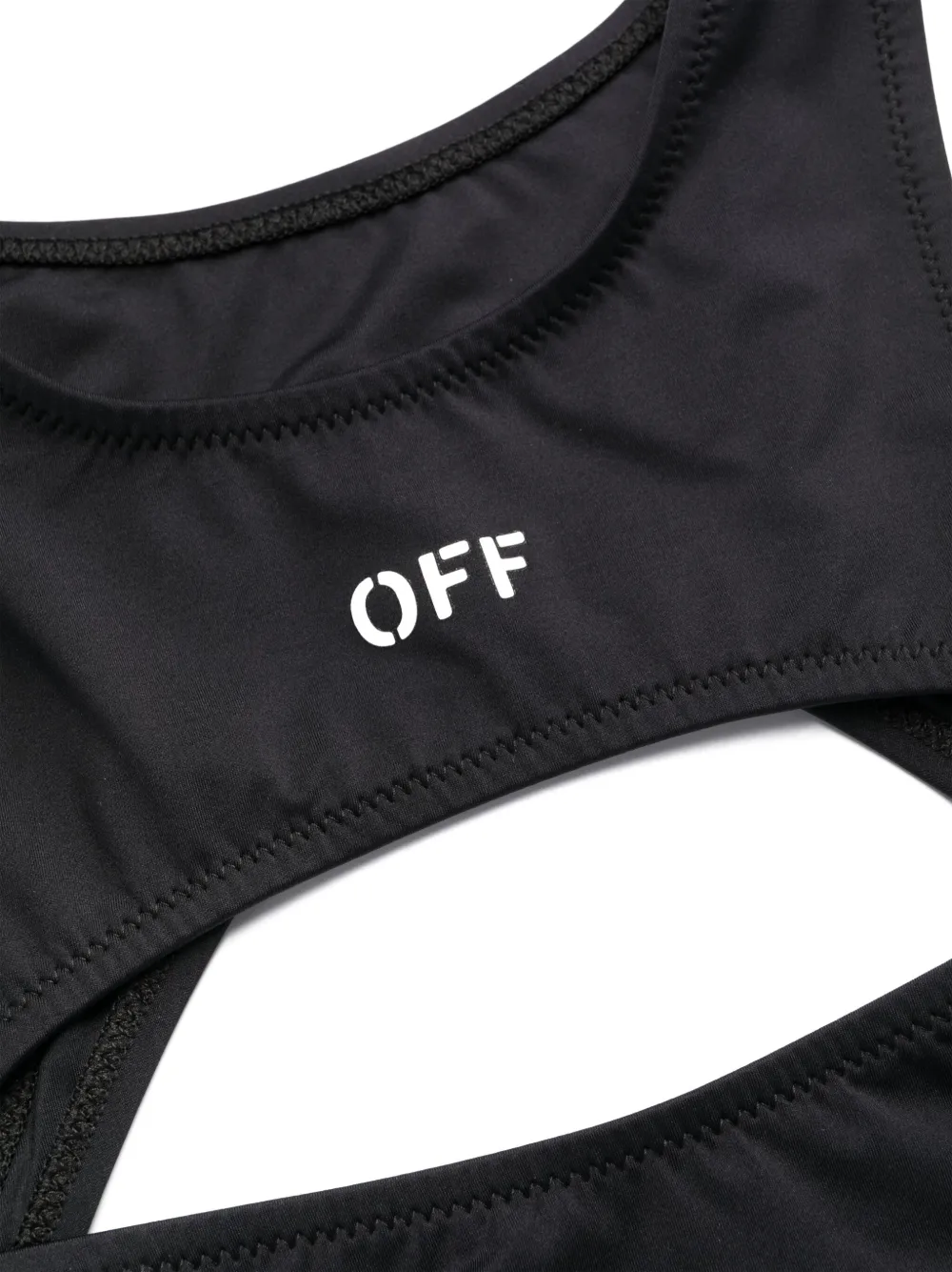  Off-white Off Stamp Rower Bikini - Black 