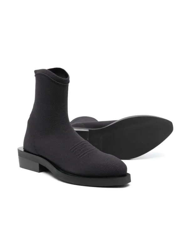 Embroidered chelsea boots best sale