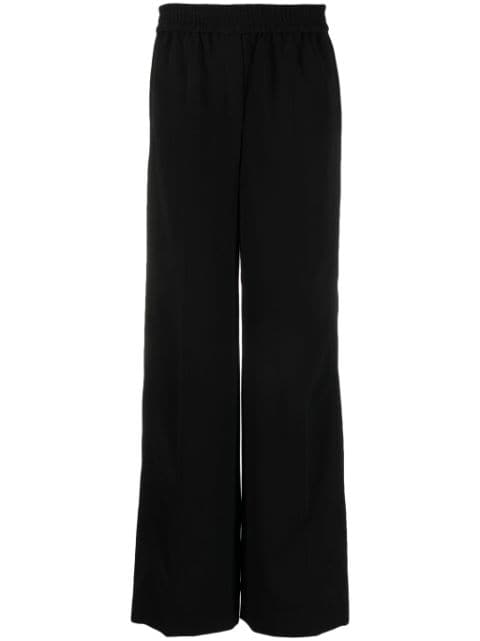 Calvin Klein wide-leg twill-weave trousers