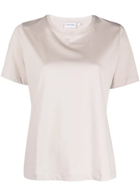 Calvin Klein playera manga corta con cuello redondo