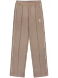 Sporty & Rich Runner logo-print track pants - Brown