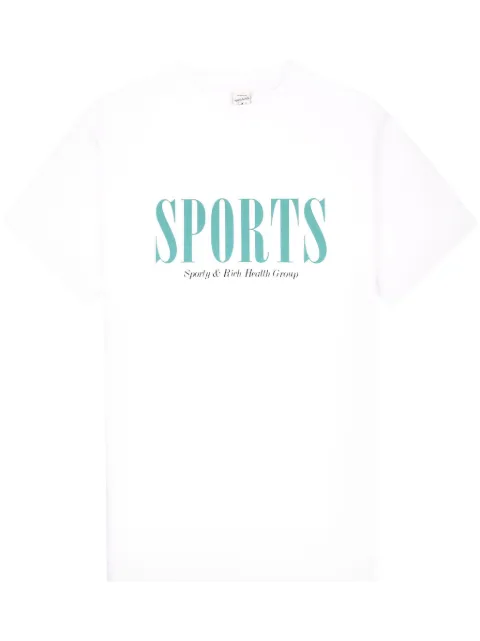 Sporty & Rich Sports cotton T-shirt