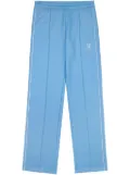 Sporty & Rich Runner logo-print track pants - Blue