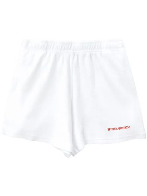 Sporty & Rich Disco terry shorts