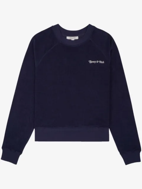 Sporty & Rich NY Tennis Club terry sweatshirt