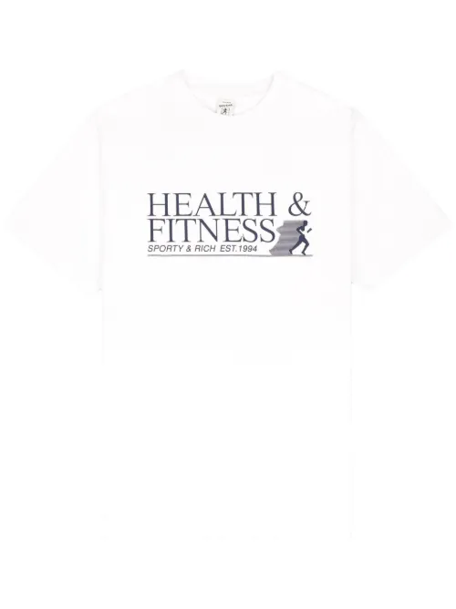 T-shirt Health & Fitness en coton - Sporty & Rich - Modalova