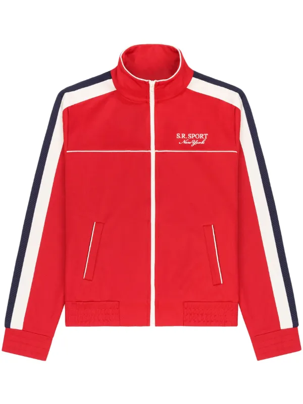 Track jacket red sale