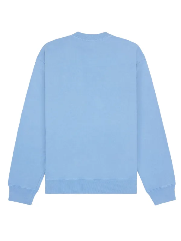 Sporty Rich Health Cotton Sweatshirt Blue FARFETCH IE