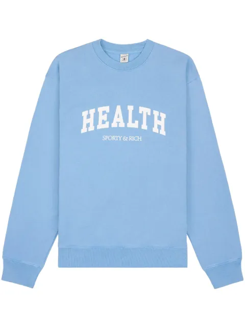 Sporty & Rich Health cotton sweatshirt