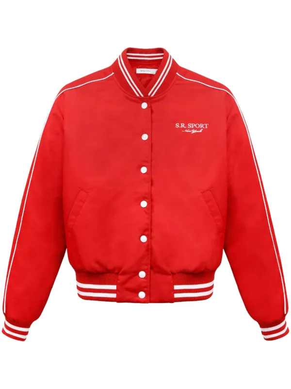Sporty Rich SR Sporty Varsity Jacket Farfetch