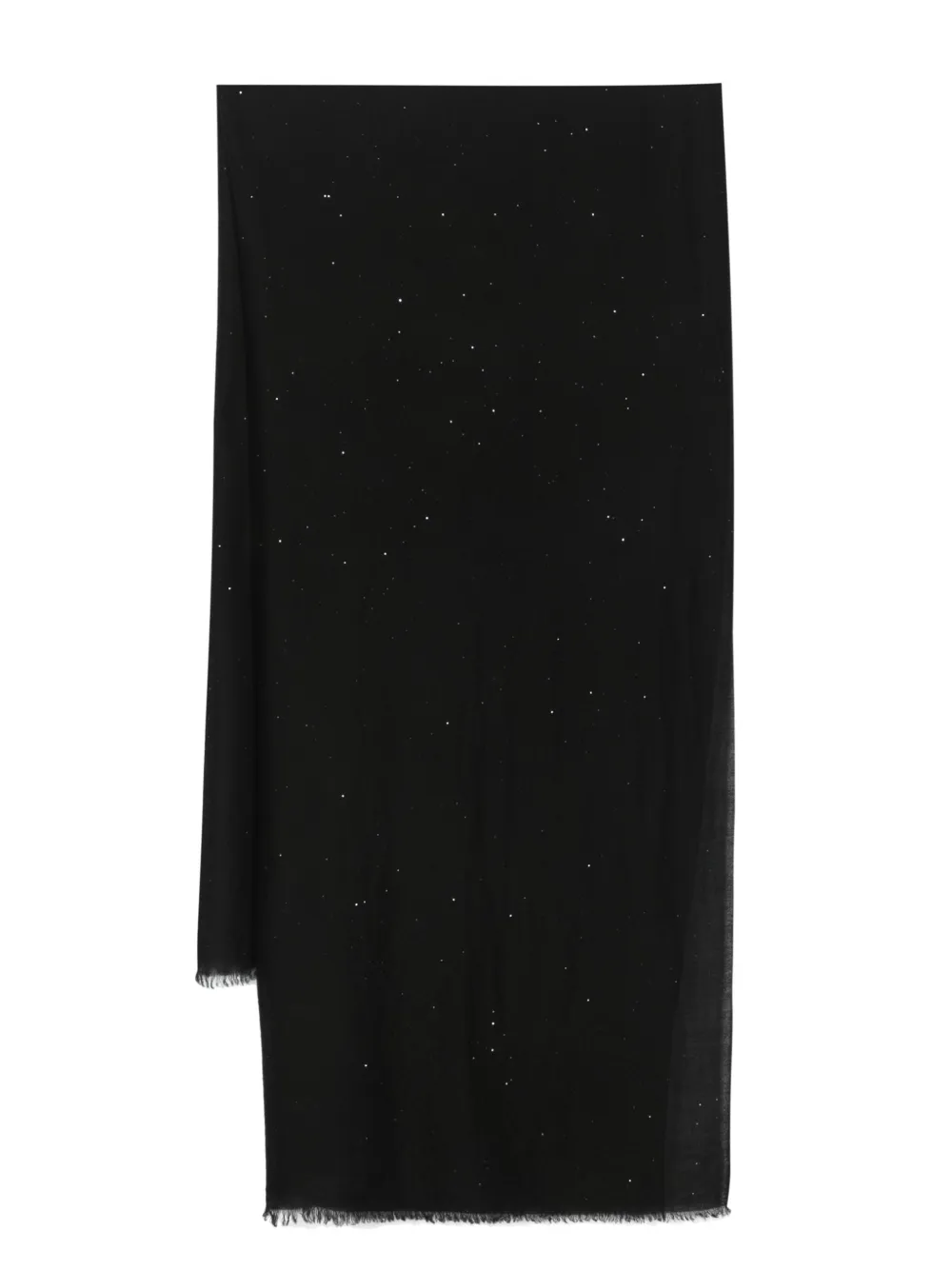 Faliero Sarti sequin-embellished fringed scarf · One Size