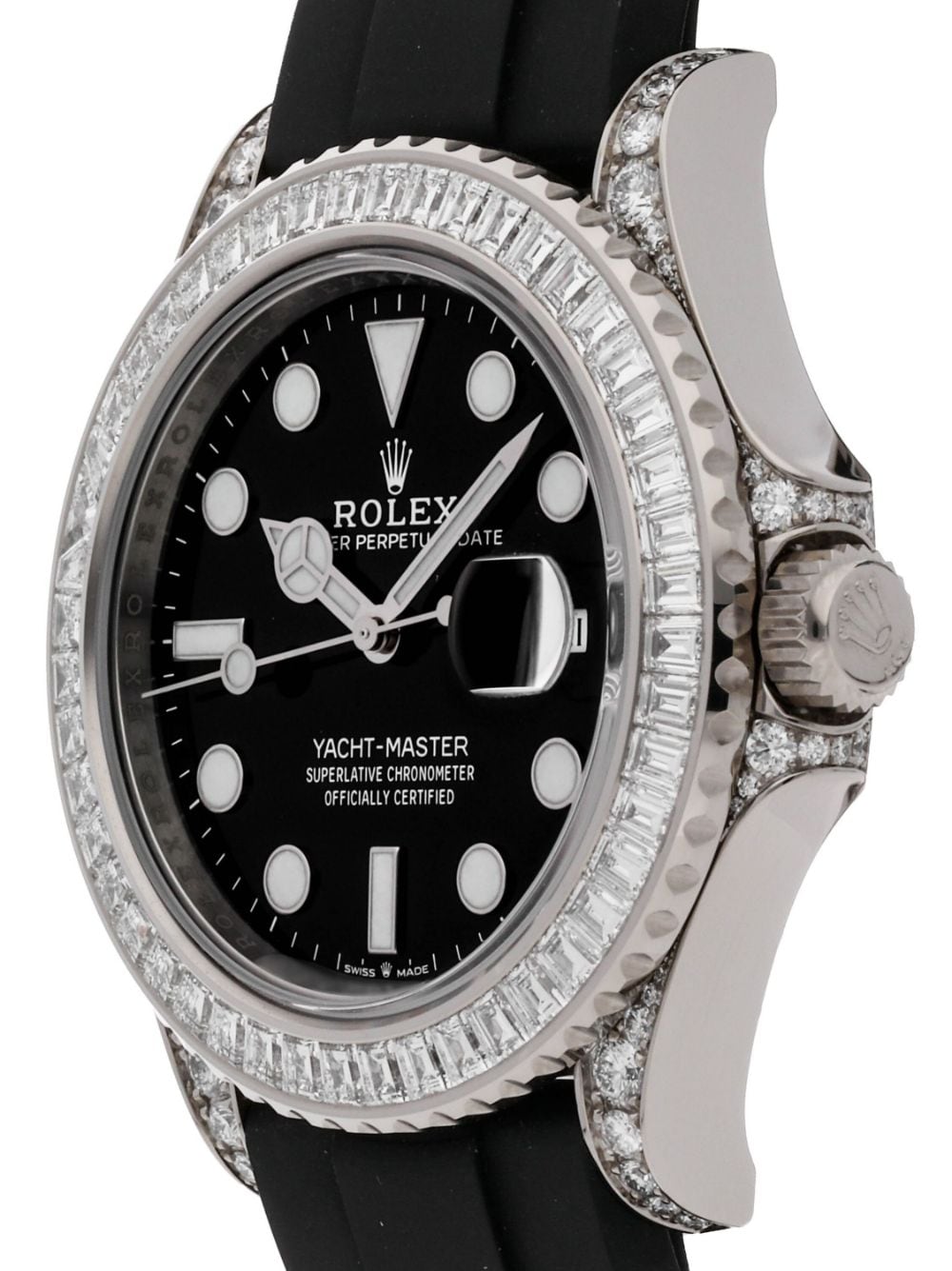 Rolex 2022 pre-owned Yacht-Master horloge - Zwart