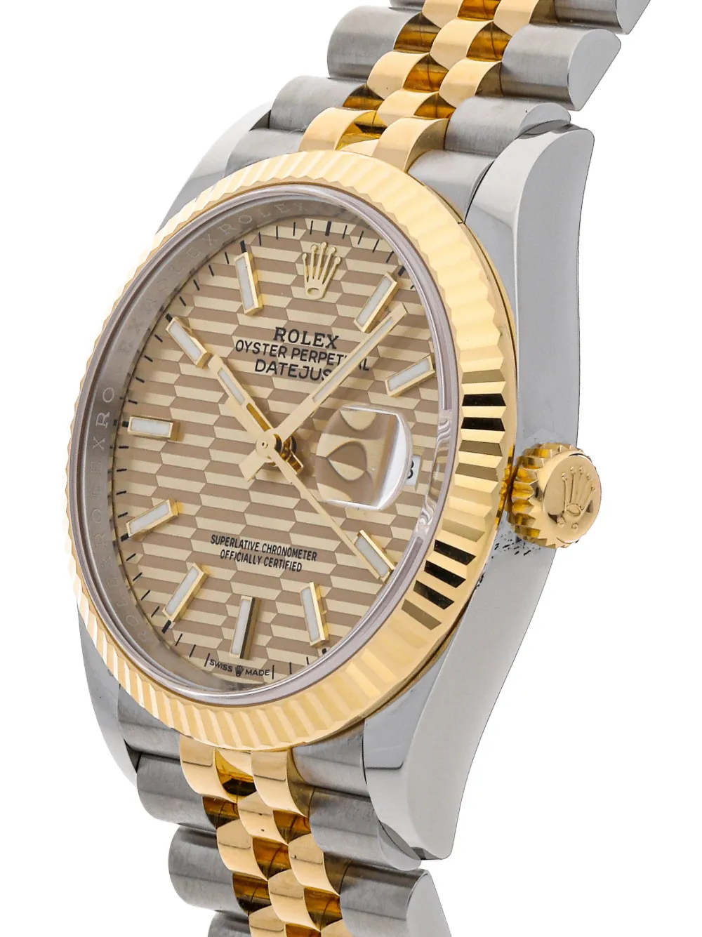 Rolex 2022 pre-owned Datejust 36mm - Geel