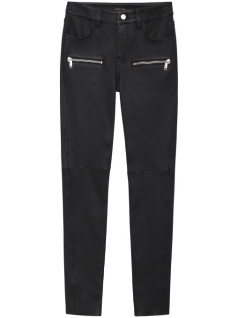 ANINE BING Remy leather skinny trousers 