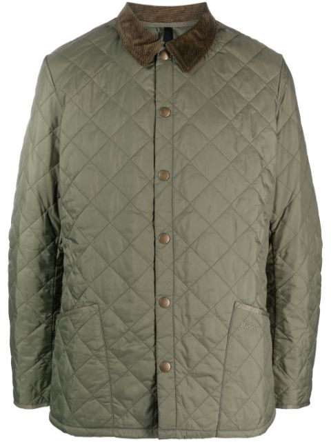 Barbour Piumino con colletto a coste