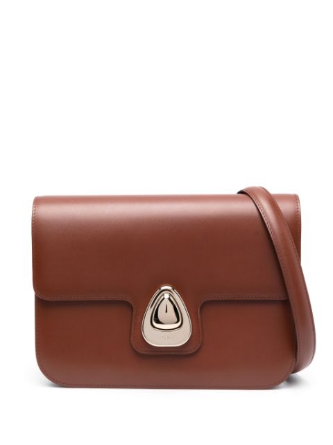 A.P.C. Astra leather shoulder bag Women