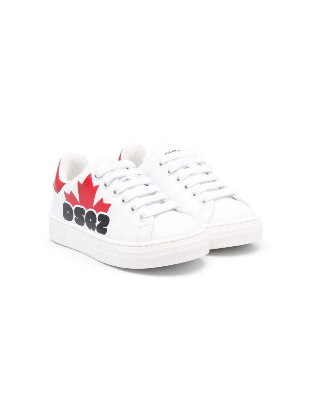 Image 1 of Dsquared2 Kids logo-patch lace-up sneakers