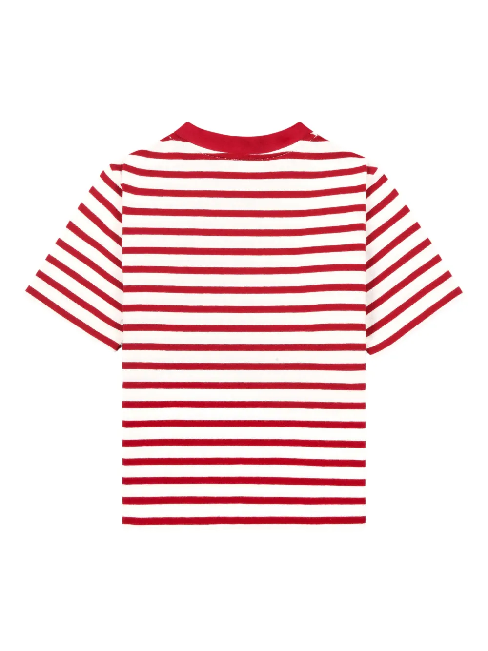 Sporty & Rich logo-embroidered striped T-shirt | T-Shirts | Image 2