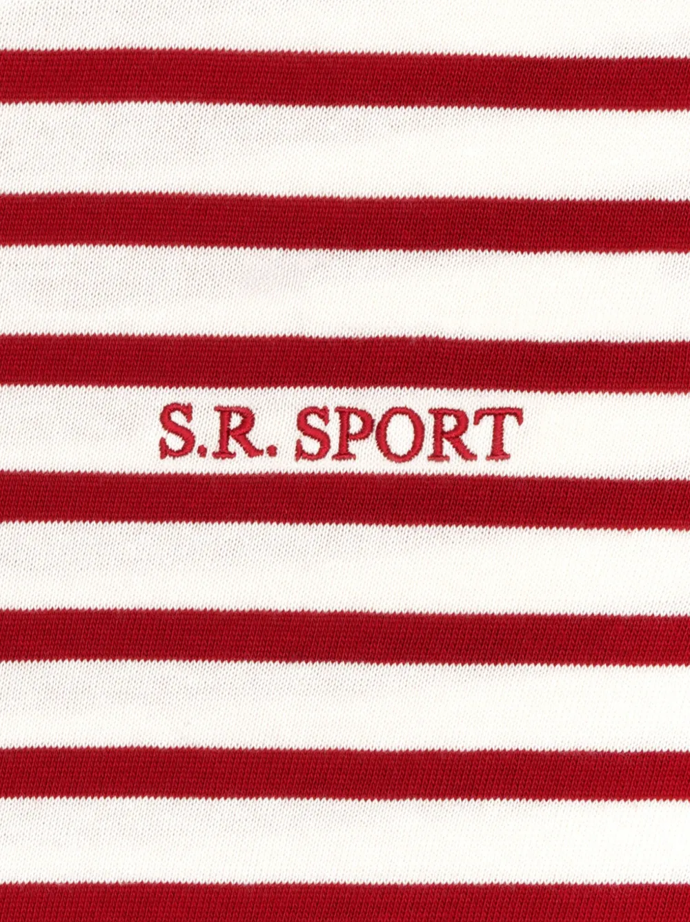Sporty & Rich T-shirt met geborduurd logo Rood