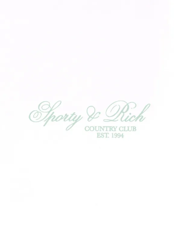 その他 Sporty & Rich SPORTY & RICH villa sweatshirt CR864WH Sporty & Rich Villa Unisex Sweatshirt White CR864WH