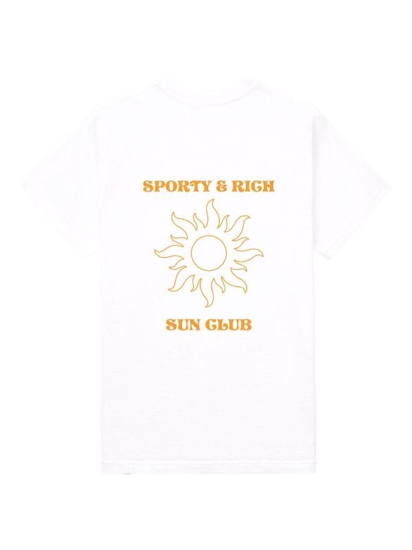 Sporty & Rich Sun Club Cotton T-shirt - Farfetch