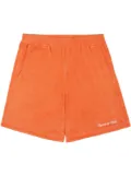 Sporty & Rich NY Tennis Club straight-leg shorts - Orange