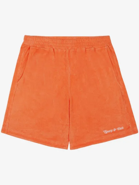 Sporty & Rich short NY Tennis Club à coupe droite