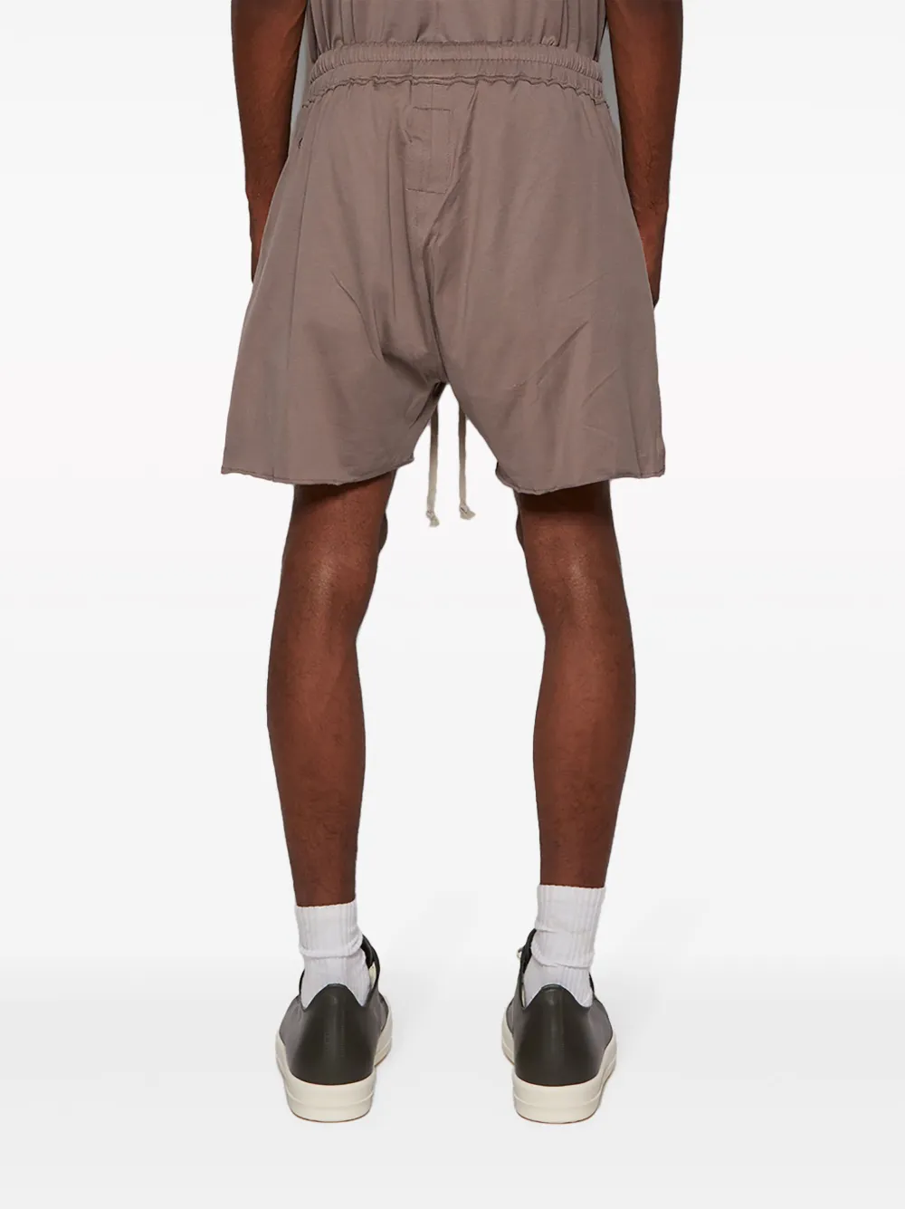 Rick Owens x Champion trainingsshorts met geborduurd logo Bruin