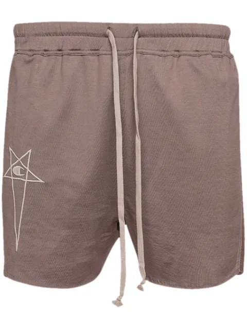 Rick Owens shorts deportivos Dolphin de Rick Owens x Champion
