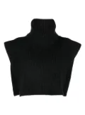 The Row Emmit roll-neck cashmere collar - Grey