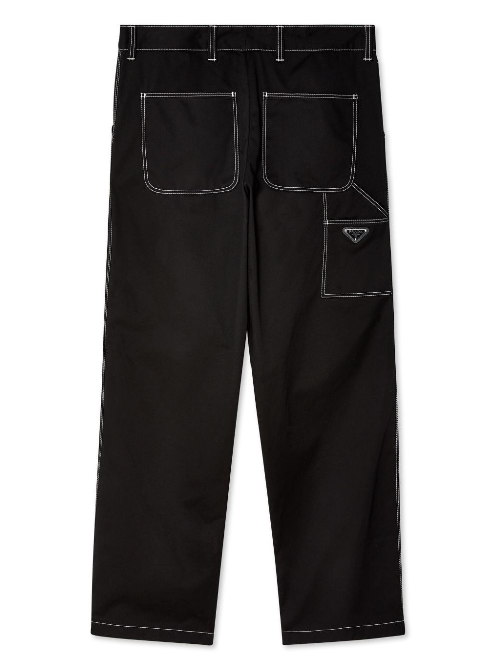 Prada Straight broek - Zwart