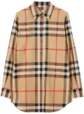 Burberry Vintage Check cotton shirt - Neutrals