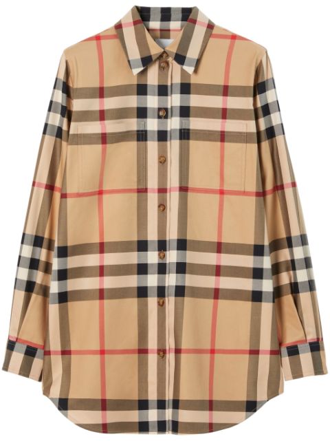 Burberry Vintage Check cotton shirt Women