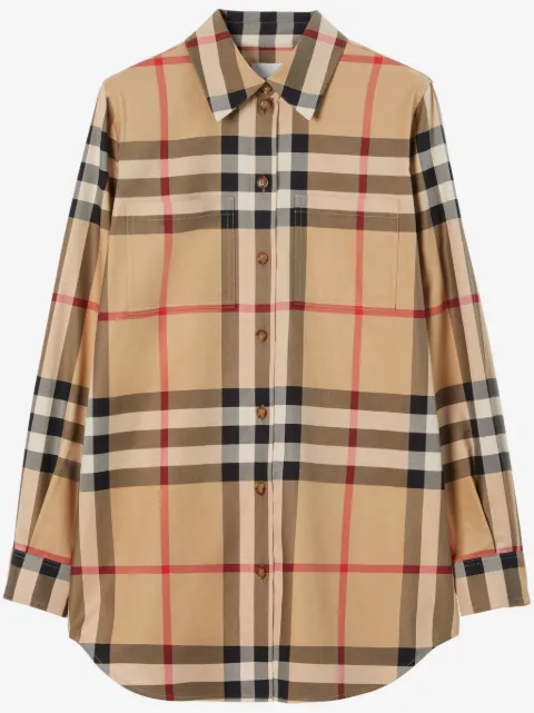 Burberry chemise à carreaux