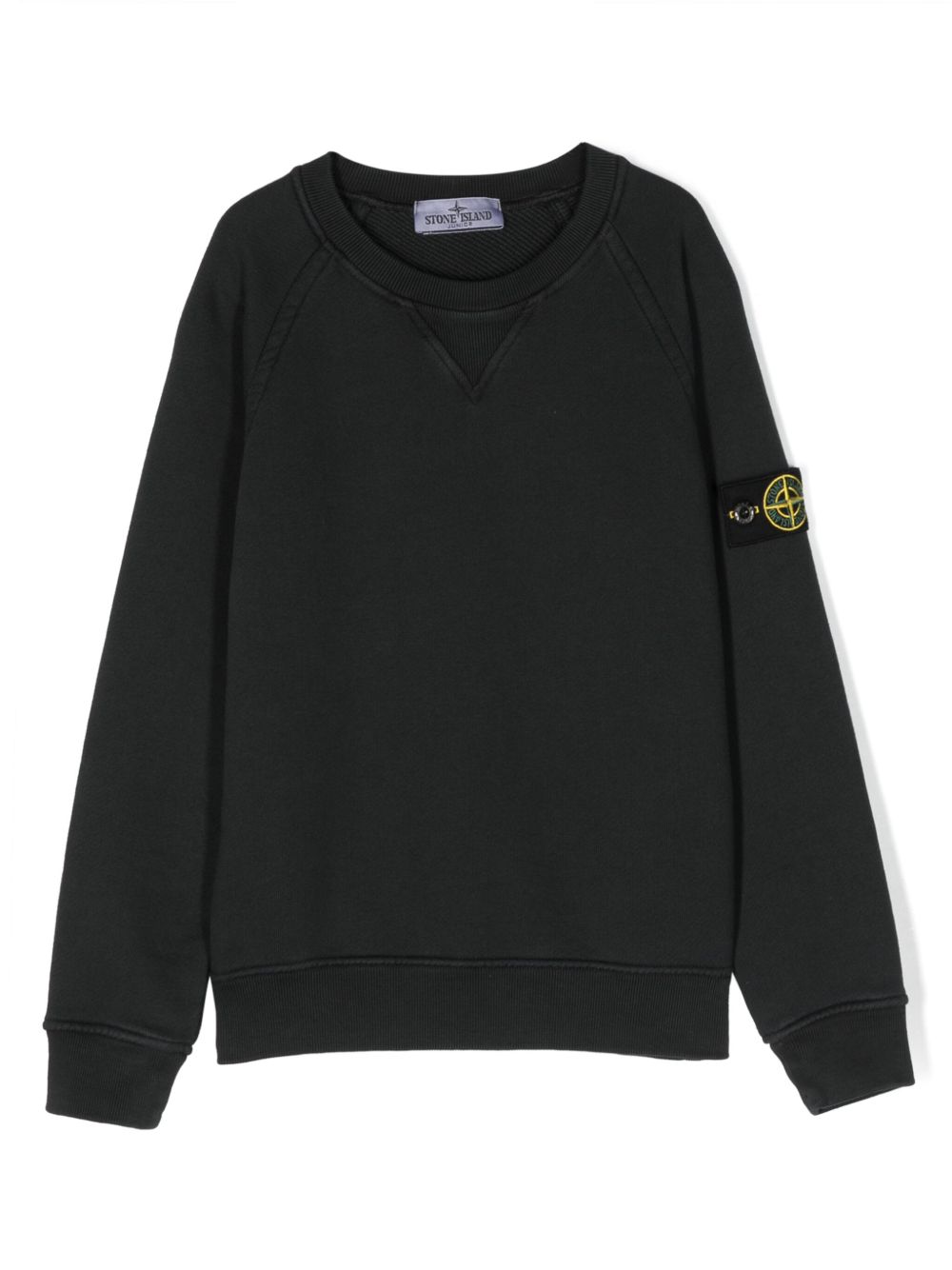 Black stone island jumper kids online