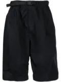 Comme des Garçons Homme pleat-detail cotton shorts - Black