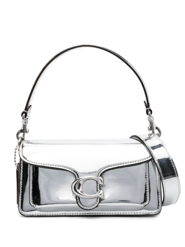 Coach metallic clutch hot sale