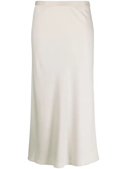 Calvin Klein falda midi con cintura alta 