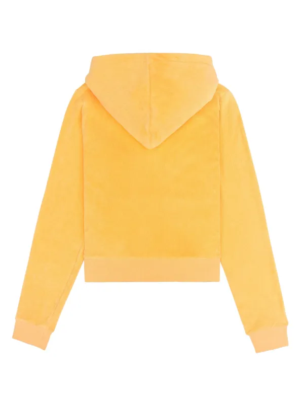 Sporty & Rich NY Tennis Club ジップアップ パーカー | イエロー