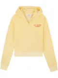 Sporty & Rich Tennis terrycloth-effect hoodie - Yellow