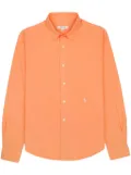 Sporty & Rich SRC logo-embroidered cotton shirt - Orange
