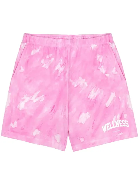 Sporty & Rich short Wellness à motif tie-dye
