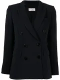 Alberto Biani peak-lapel double-breasted blazer - Blue