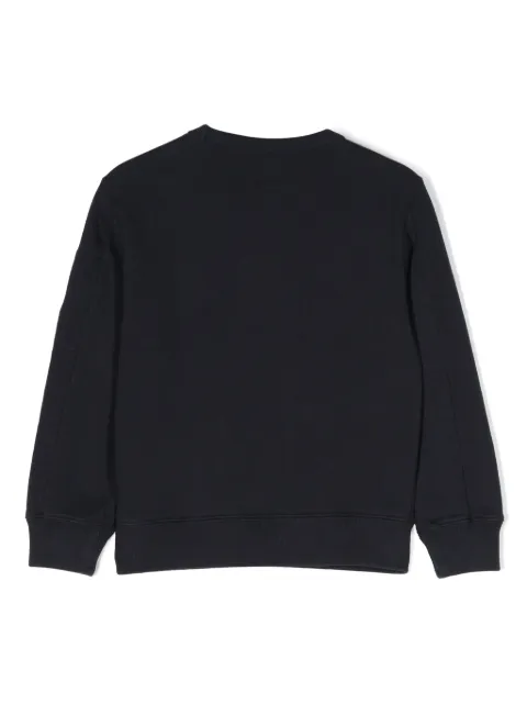C.P. Company Kids Sweatshirt mit Linsen-Patch