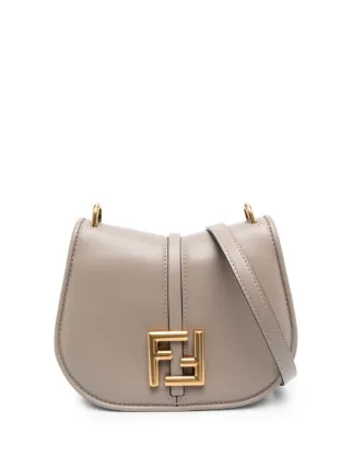 FENDI Small C'Mon Leather Crossbody Bag - Farfetch
